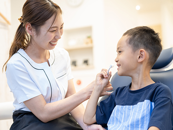 お子さまの気持ちに寄り添った診療