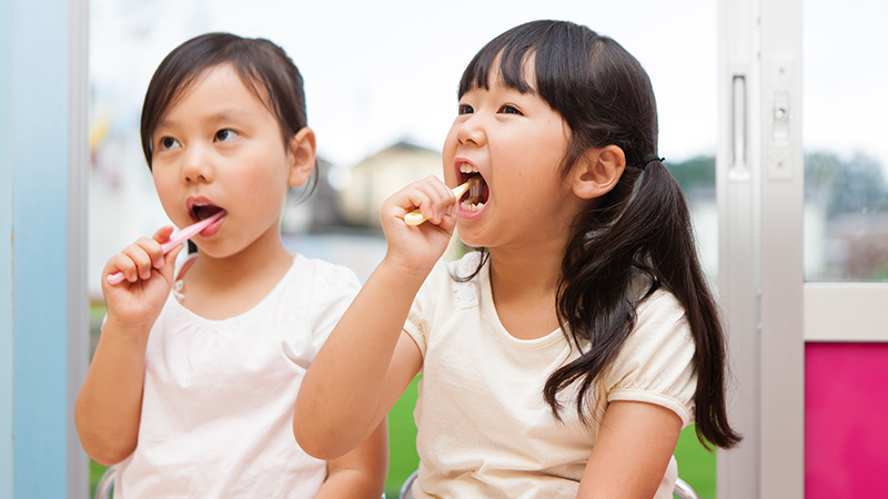 生え変わりの時期は不潔になりやすい