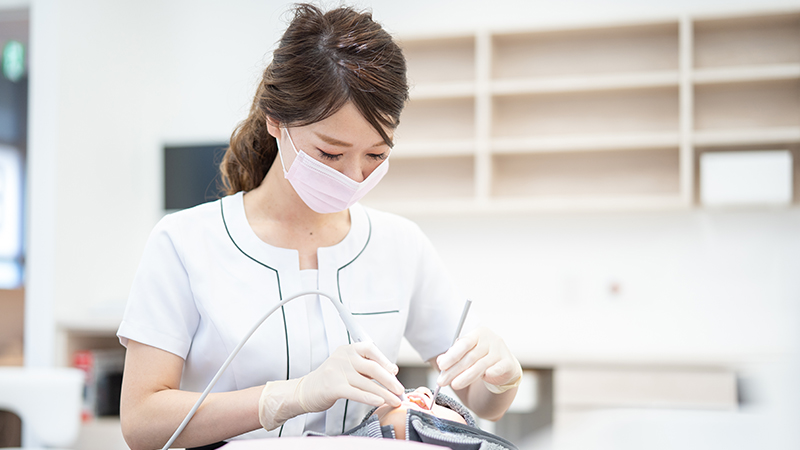 定期検診でお口の健康の維持・増進を